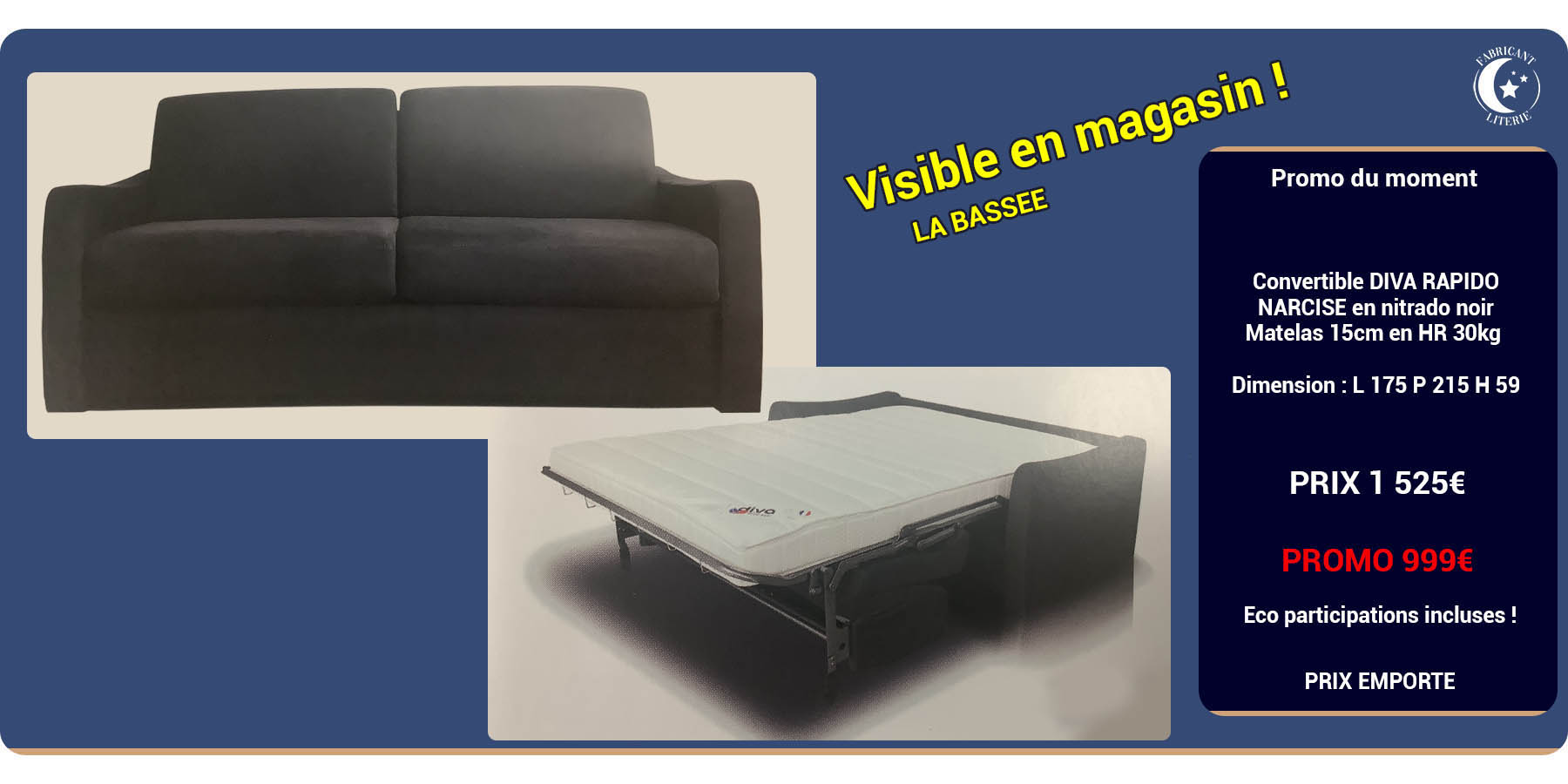 promotion solde canapé et convertible